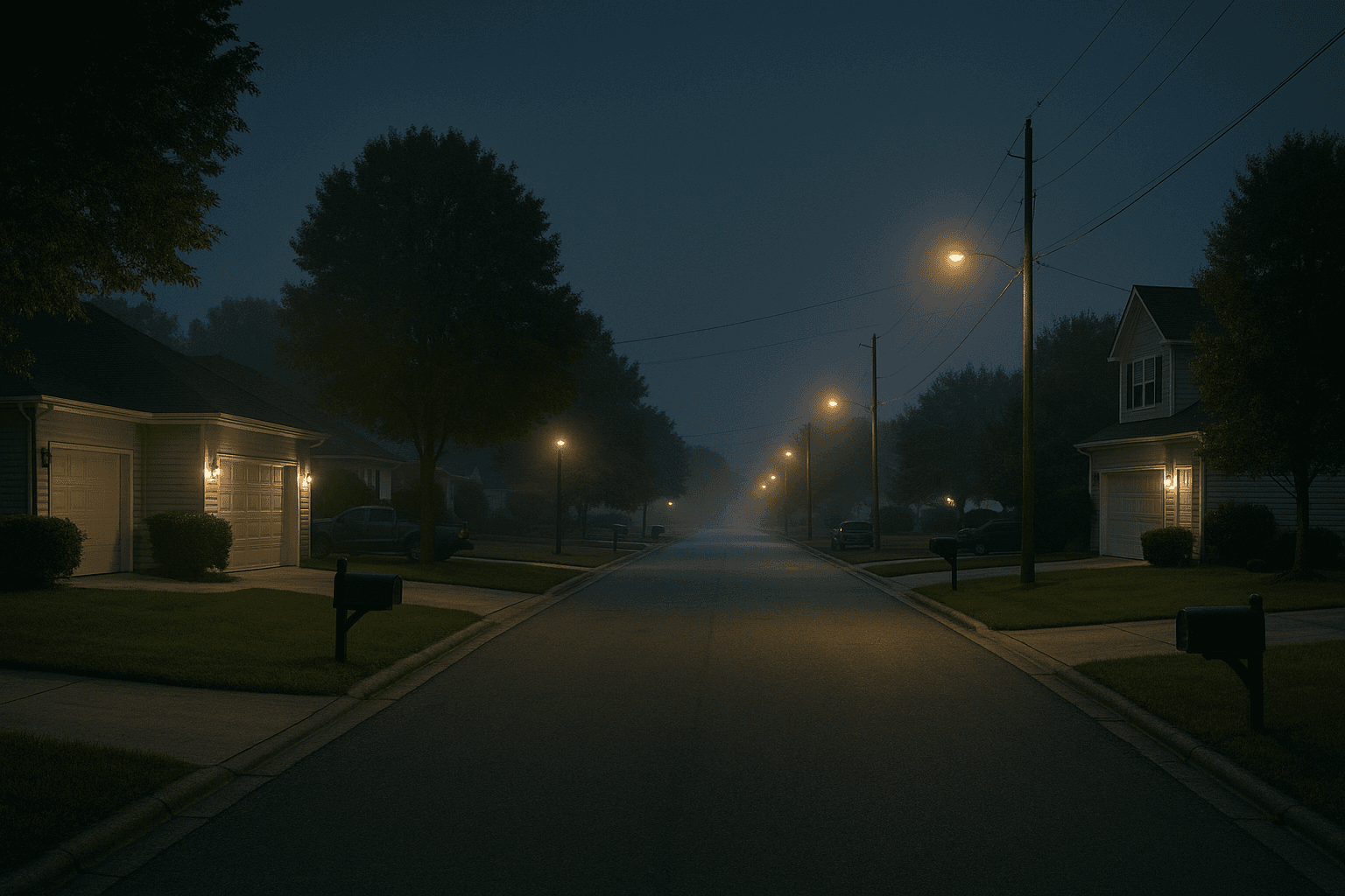 When the night traps what the day leaves behind.